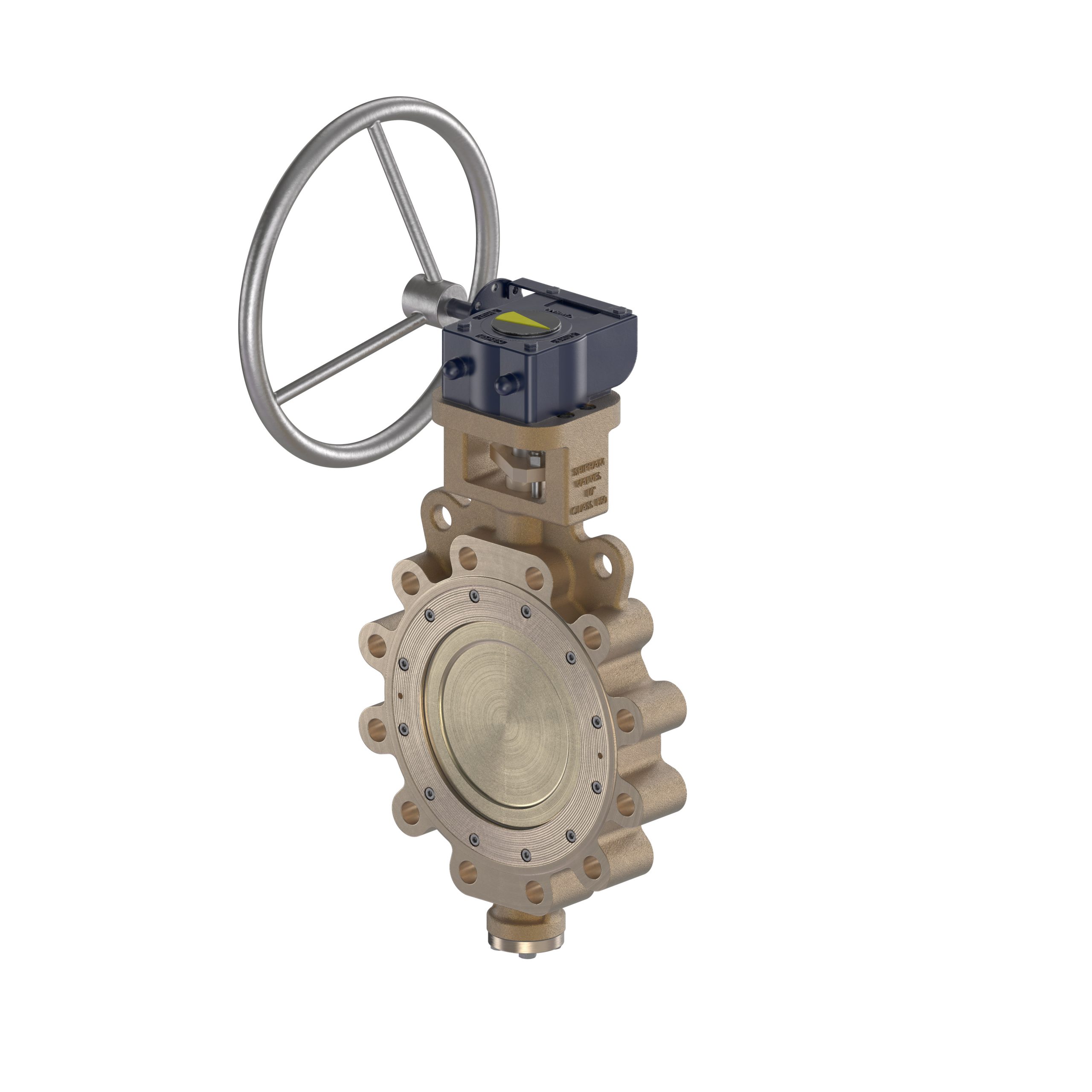 Shipham Valves Double Offset Butterfly Valve with lugged body BU02