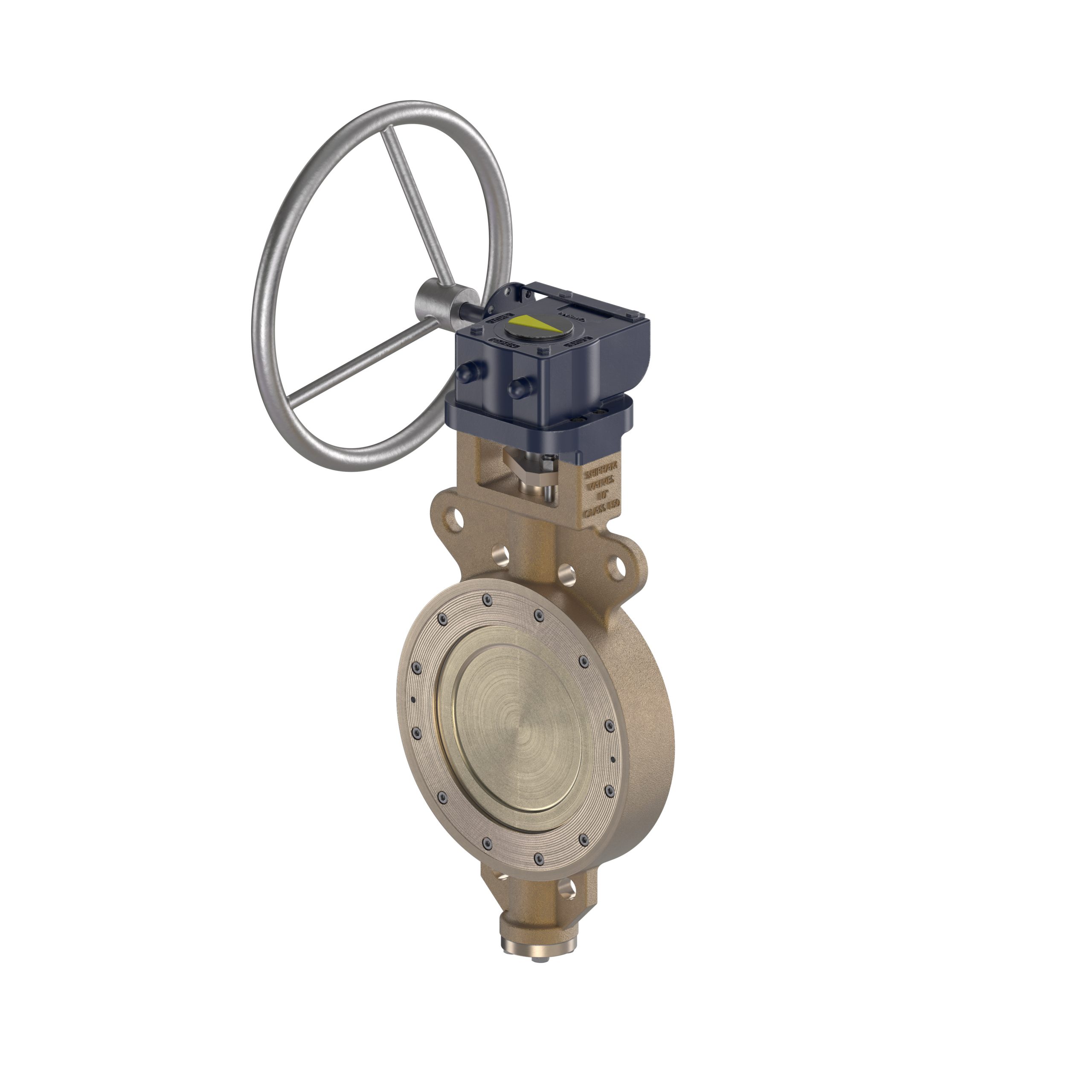 Shipham Valves Double Offset Butterfly Valve with wafer body BU01