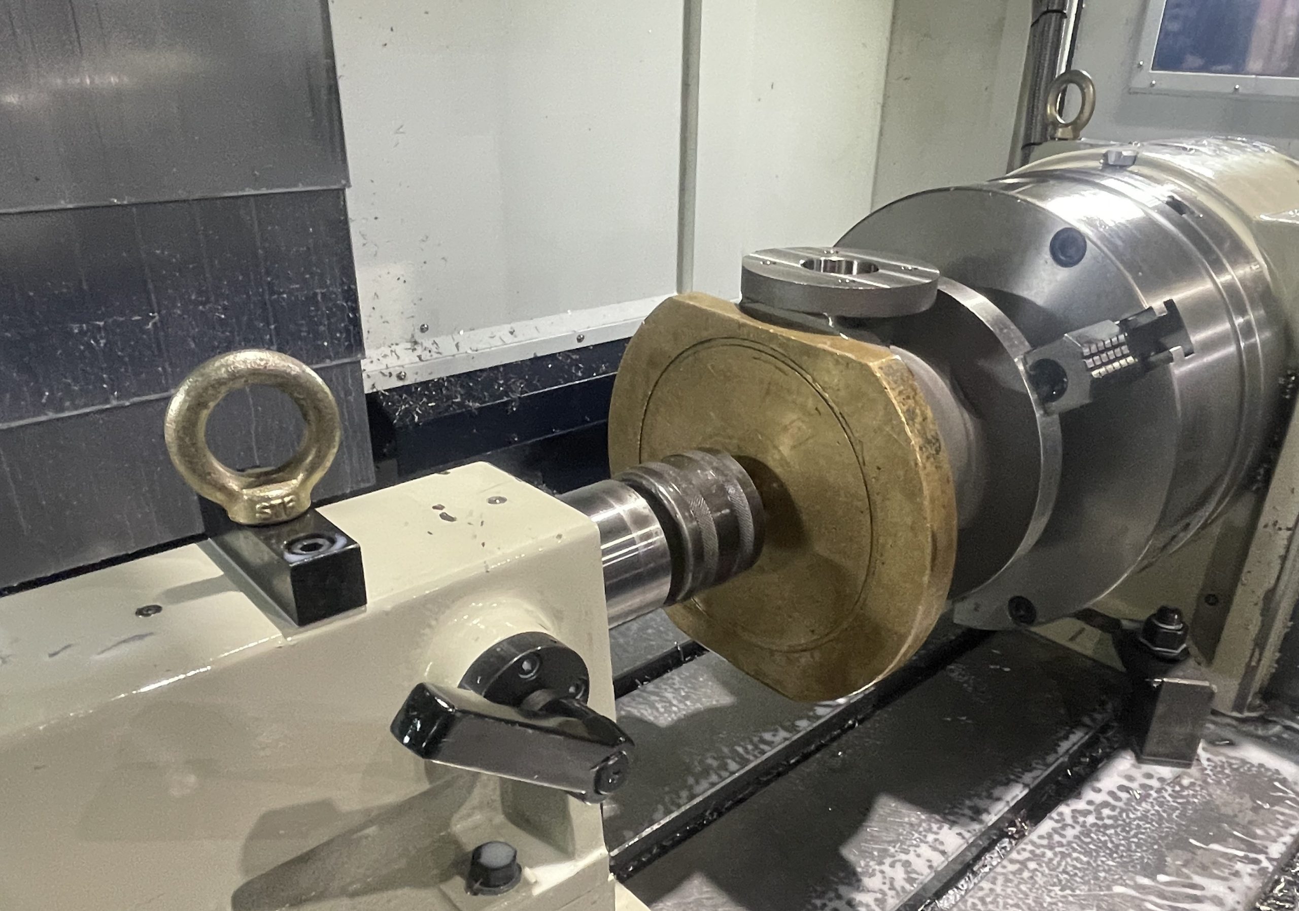 Machining 4" Titanium Ball Valve Body - Machining Specialist Materials