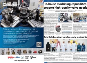 Shipham Valves Saudi Aramco Review Editorial & Trade Adverts (Sept 2022)