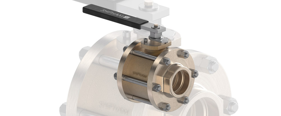Shipham Valves Floating Ball Valve Range with One, Two & Three Piece Body Styles
