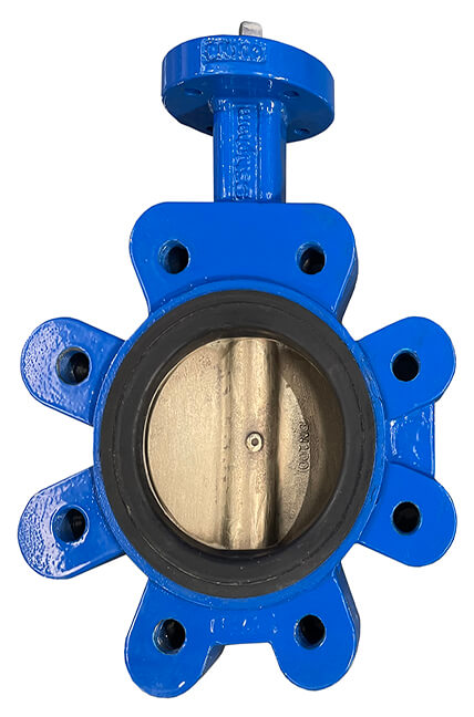 Concentric Rubber-Lined Butterfly Valves available in sizes 2" - 24"