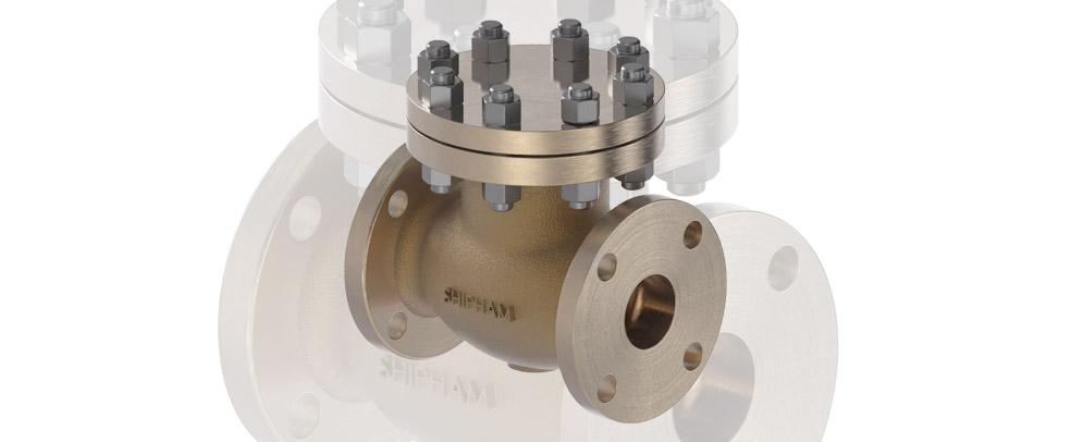Shipham Valves Lift Check Valve Range with Bolted & Union Bonnets Styles
