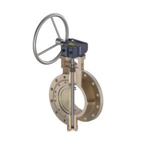 Shipham Valves Double Offset Butterfly Valve with double flanged body BU03