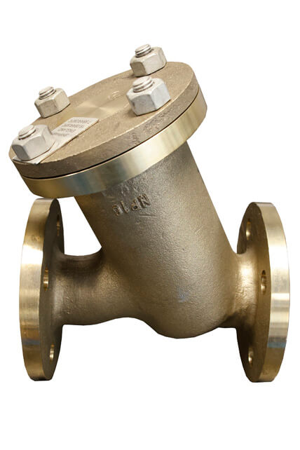 Y-Type Strainer - ST03 with Bolted Bonnet Style available in sizes 2"- 12"