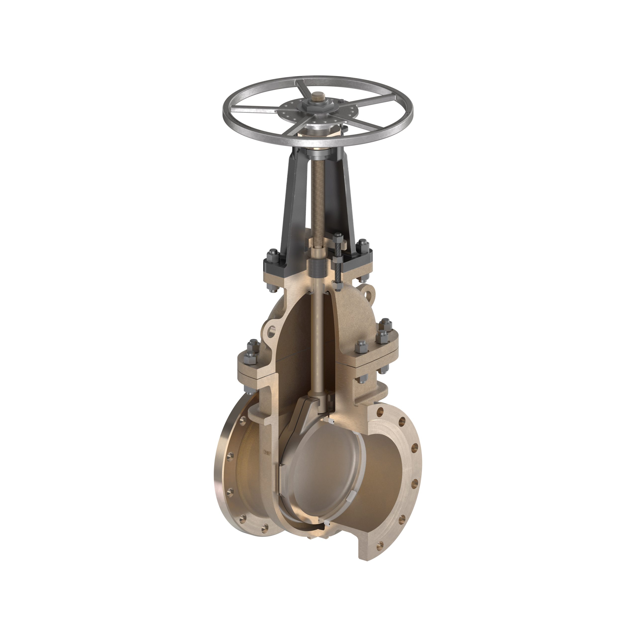 Shipham Valves Gate Valve with Bolted Bonnet GA05